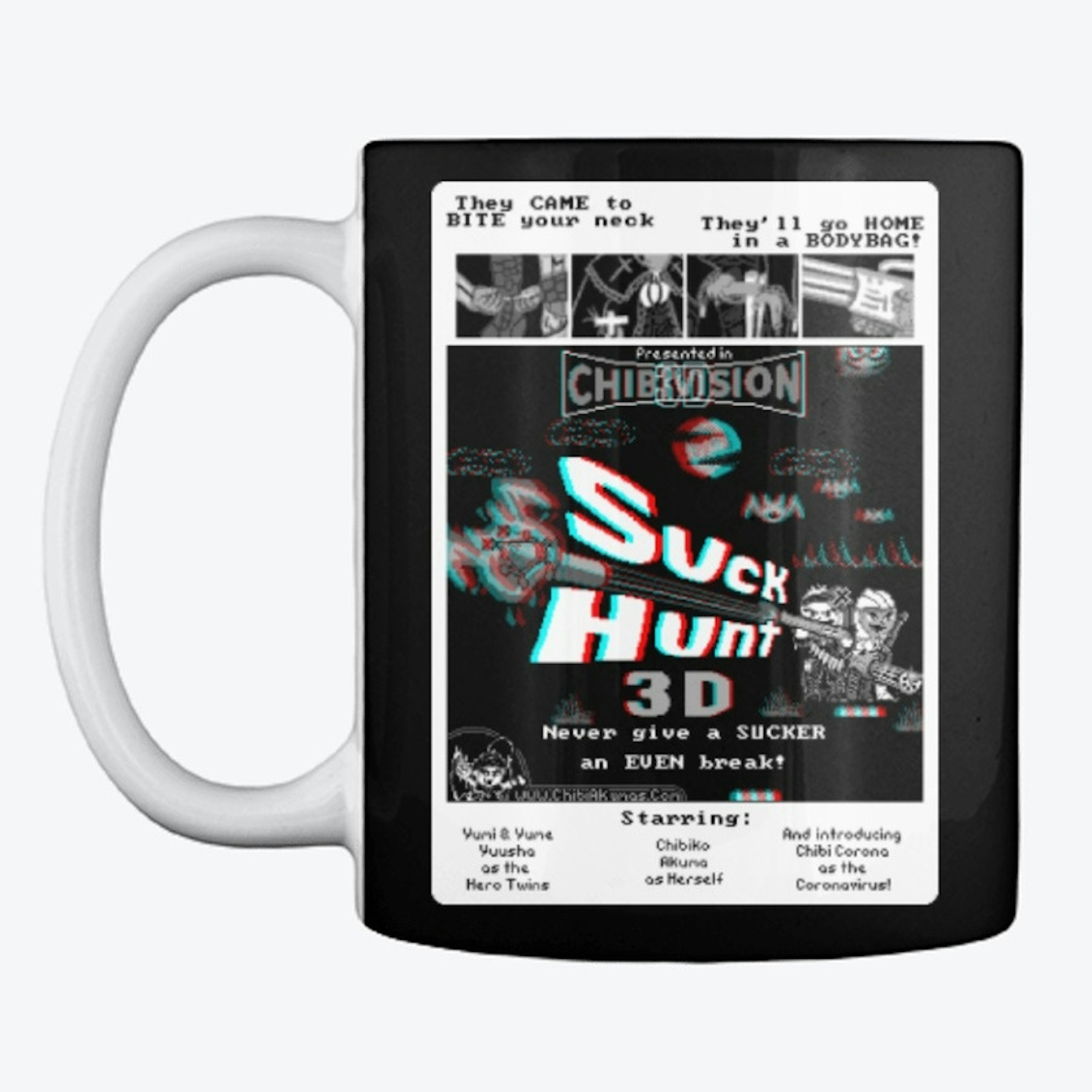 Suck Hunt 3D: B-Movie poster Mug